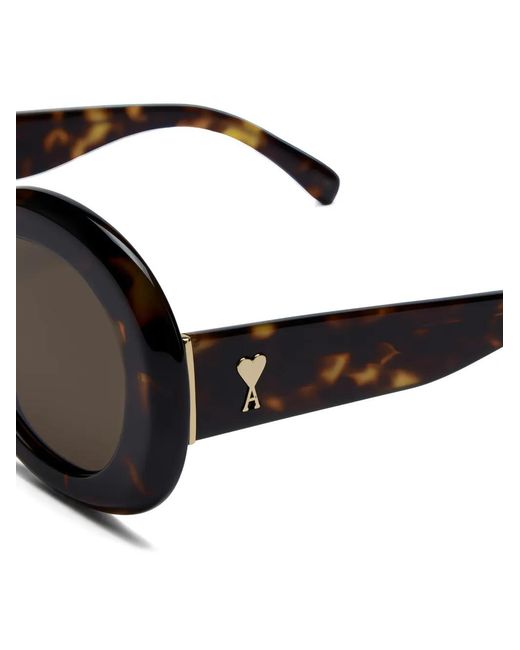 AMI Black Ami De Coeur Sunglasses