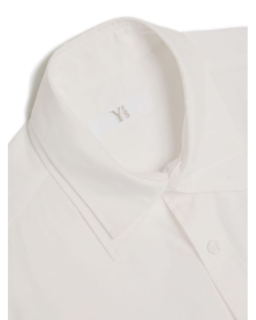Y's Yohji Yamamoto レイヤードカラー シャツ White