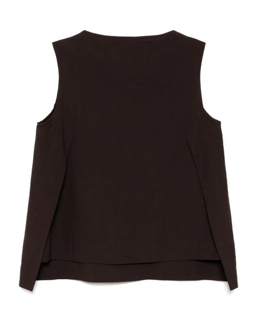 Toogood Black The Basketmaker Top
