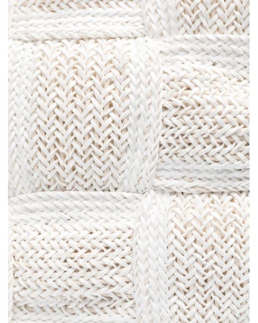 Casadei White Twiga Shoppers Tote Bag