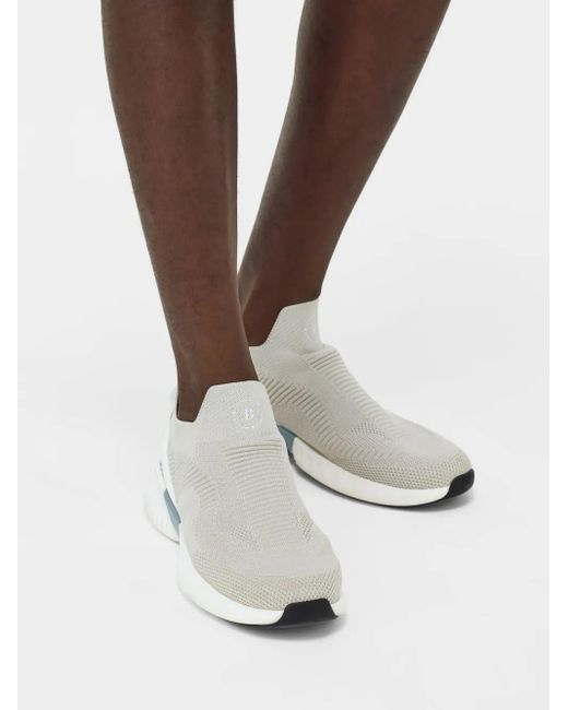 Boggi White Technical Fabric Willow Sneakers for men