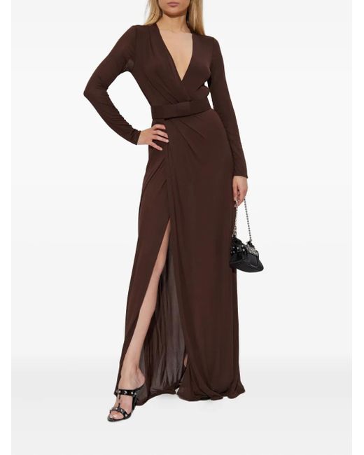 DSquared² Brown Kleid Mit Gürtel