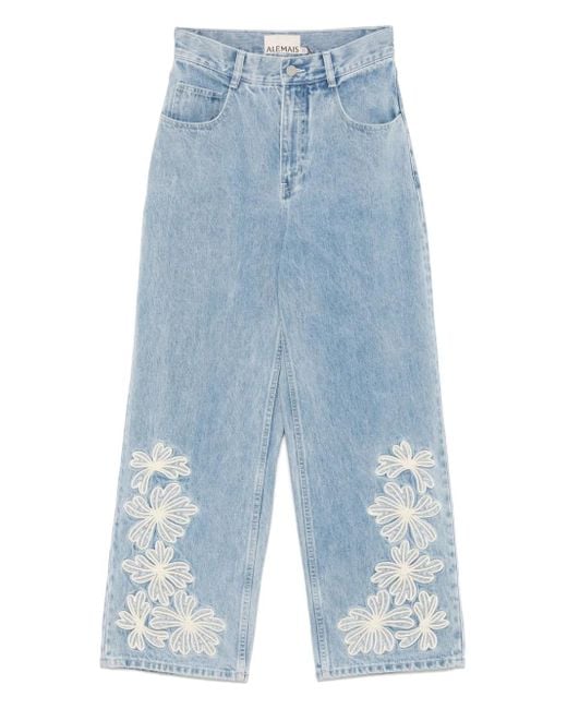ALÉMAIS Blue Charlene Jeans