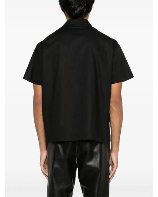 Coperni Overhemd Met Print in het Black voor heren
