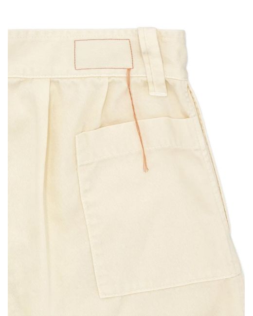 Fortela Natural Bedford Cotton Bermuda Shorts for men