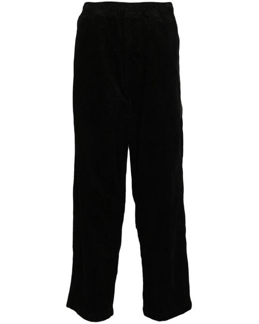Aape By A Bathing Ape Black Corduroy Trousers for men
