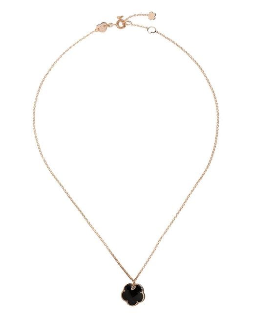 Pasquale Bruni White 18Kt Rose Petit Joli Onyx And Diamond Necklace