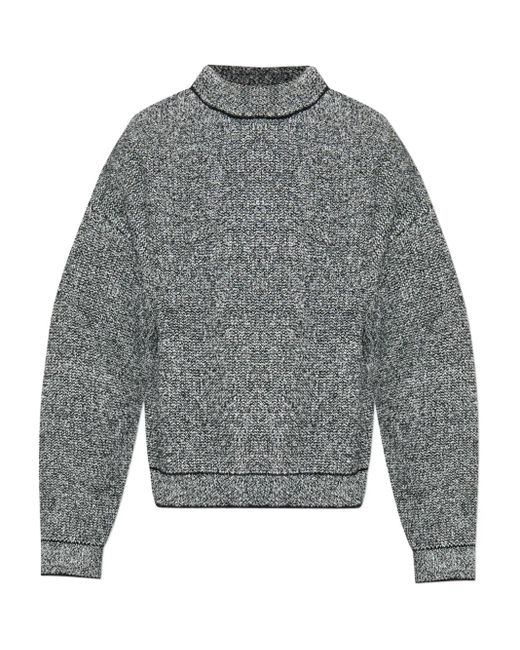 Jacquemus Gray 'Curvo' Sweater for men