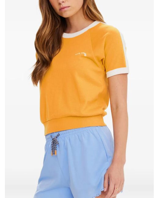 T-Shirt Daisy Salome The Upside en coloris Orange