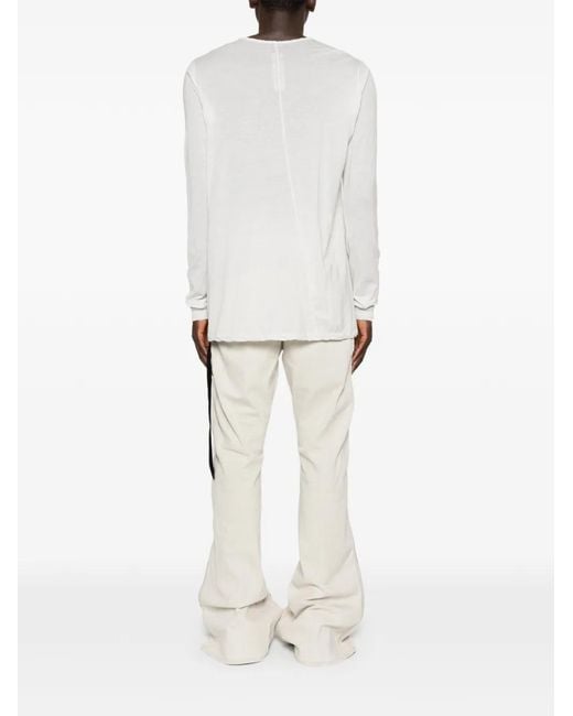 Rick Owens White Strap T-Shirt for men
