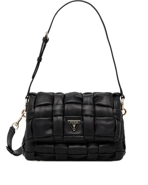 Guess Black Marion Crossbody Bag