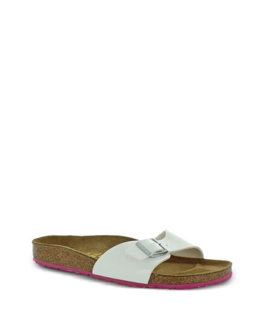 Birkenstock Green Madrid Buckled-Fastening Sandals