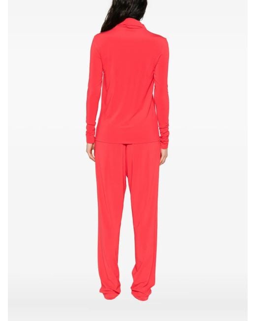 TOVE Red Lisette Top