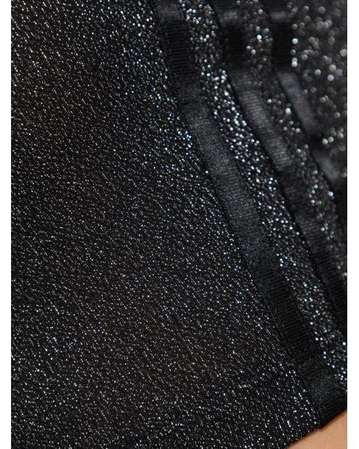 Adidas Black Lurex Sleeveless Top