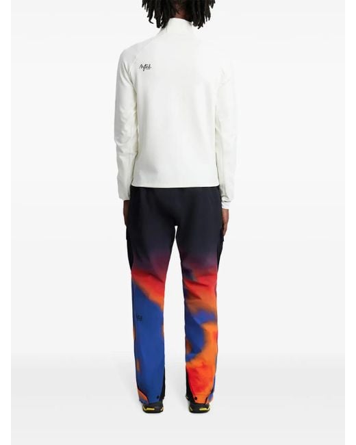 Aztech Mountain White Half-Zip Sweatshirt for men