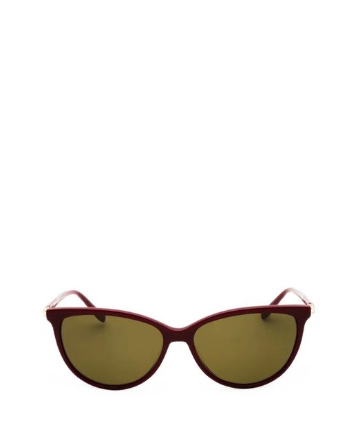 Ferragamo Green Cat-Eye-Sonnenbrille