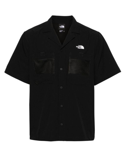 The North Face Black First Trail Logo-print Shirt for men