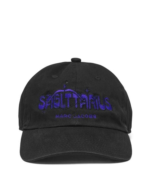 Marc Jacobs Blue The Zodiac Embroidered Baseball Cap