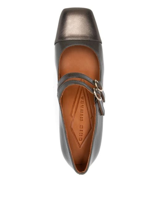Chie Mihara Brown Escarpins À Bride À Boucle