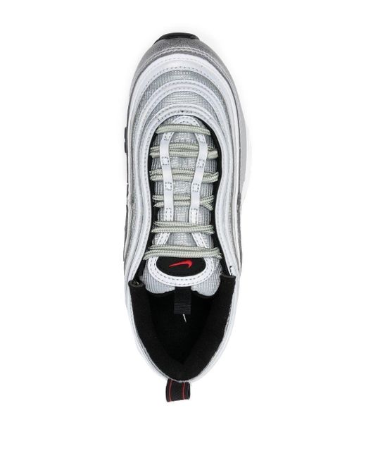 Nike White Air Max 97 Og "silver Bullet" Sneakers