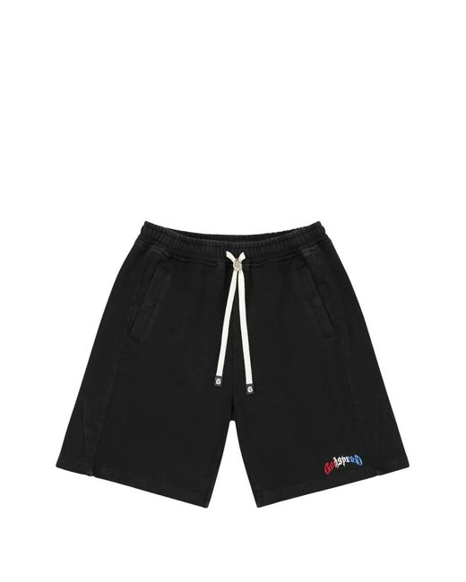 Godspeed Black Vital Drawstring Track Shorts for men