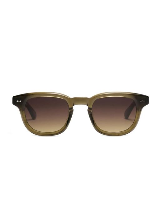 Peter & May Walk Brown Last Night Sonnenbrille mit eckigem Gestell