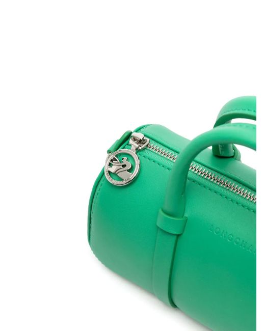 Longchamp Daylong Leren Shopper in het Green