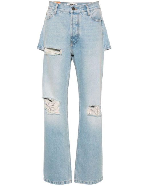 DARKPARK Blue Naomi Straight-leg Jeans