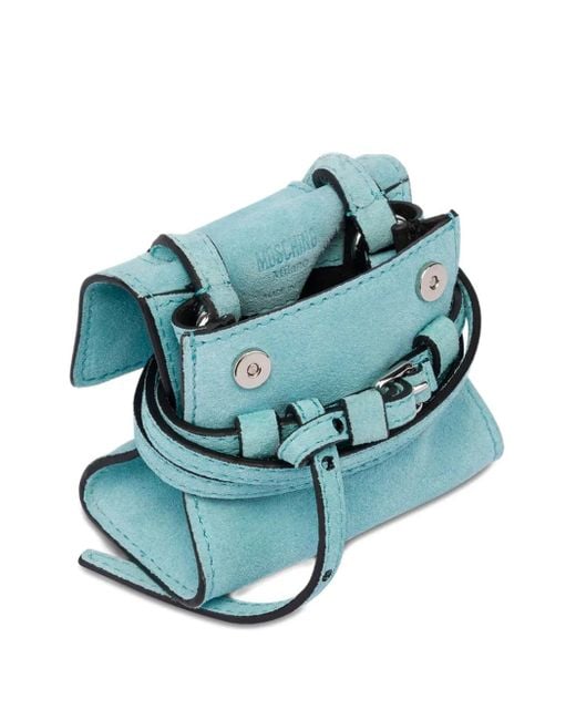 Moschino Blue Bag Keyring
