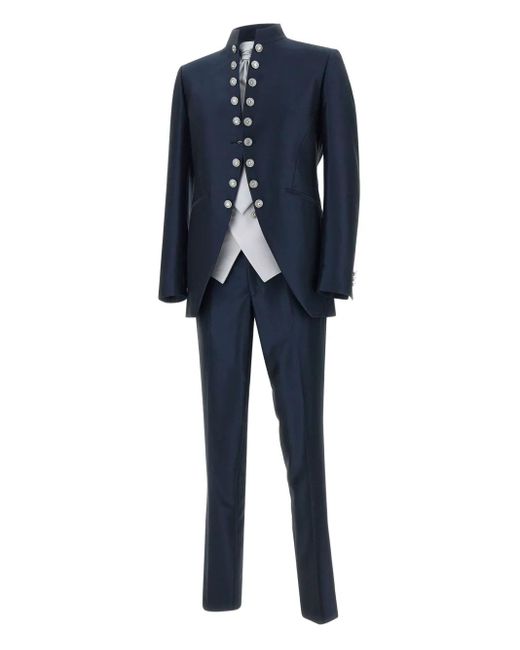 Completo 4 Pezzi di Carlo Pignatelli in Blue da Uomo