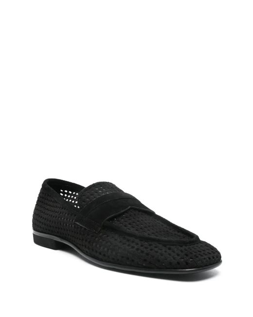 Fabi Black Riviera Loafers for men