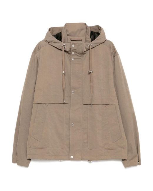 Michael Kors Twill Windjack in het Natural voor heren