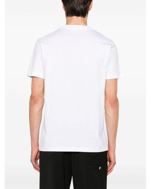 Karl Lagerfeld T-shirt Met Ikonik Print in het White voor heren
