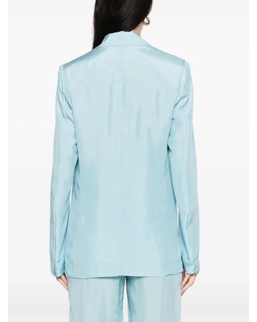 Forte_forte Blue Silk Blazer
