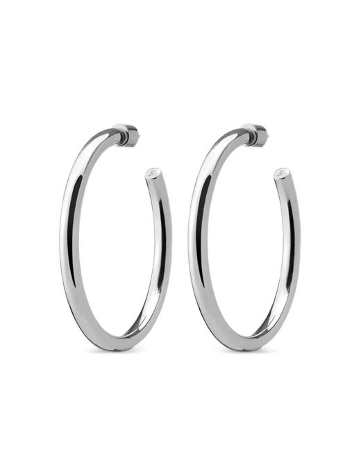 Jennifer Fisher Metallic Baby Hoop Earrings
