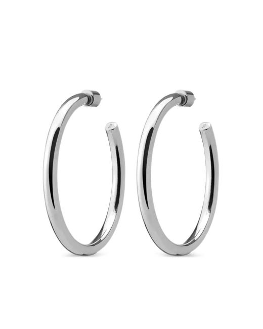 Jennifer Fisher Metallic Baby Hoop Earrings