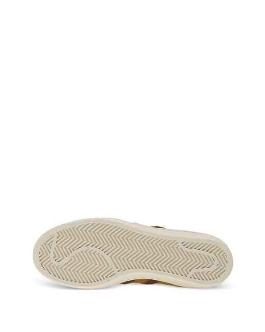 Adidas Brown Superstar Sneakers for men