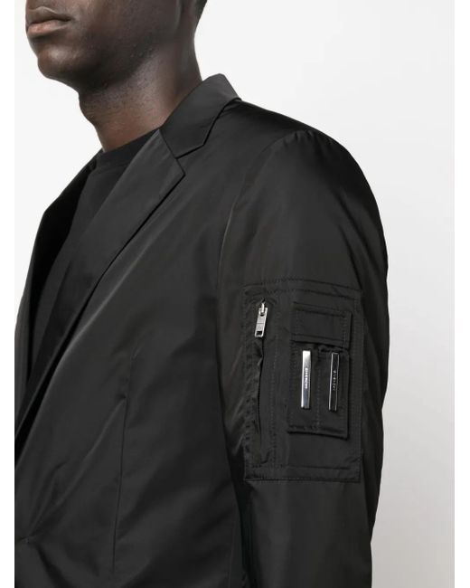 Givenchy Black Zip-Pocket Blazer for men