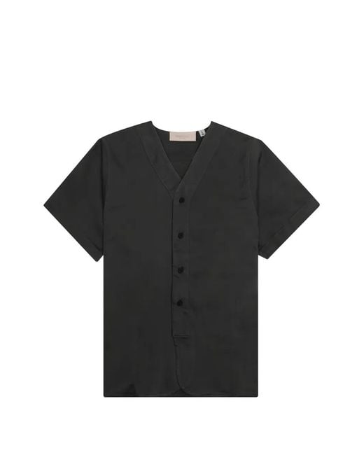 Fear Of God Black Chemise À Col V