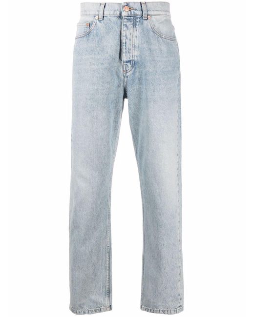 Tom Wood Blue Straight-leg Denim Jeans for men