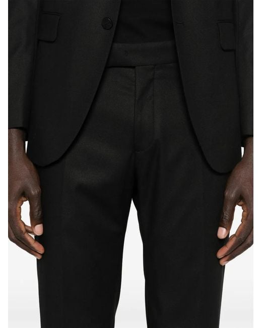 Karl Lagerfeld Black Road Trousers for men