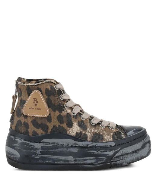 Sneakers Kurt di R13 in Brown