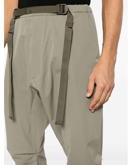 Pantaloni Schoeller® DryskinTM con cavallo basso affusolati di Acronym in Gray da Uomo