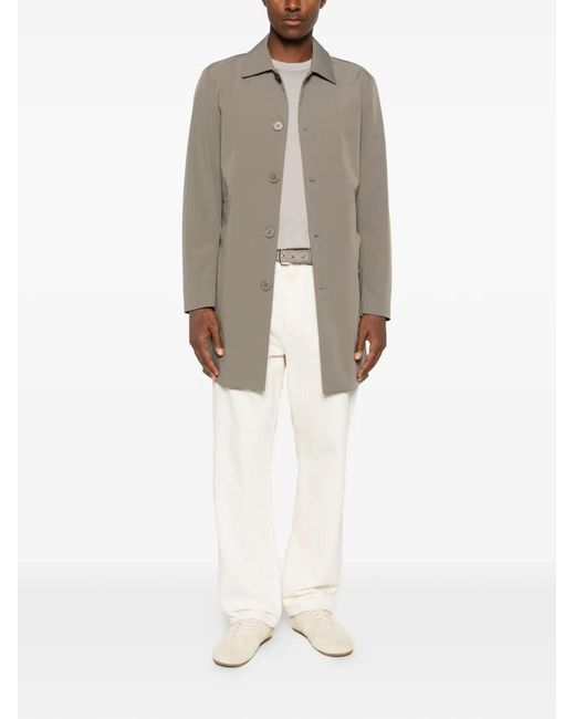 ÉPHÉMÈRE Gray Button-Up Pocket Coat for men
