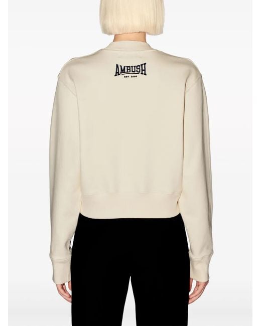 Ambush White Scholarship Organic Cotton T-Shirt