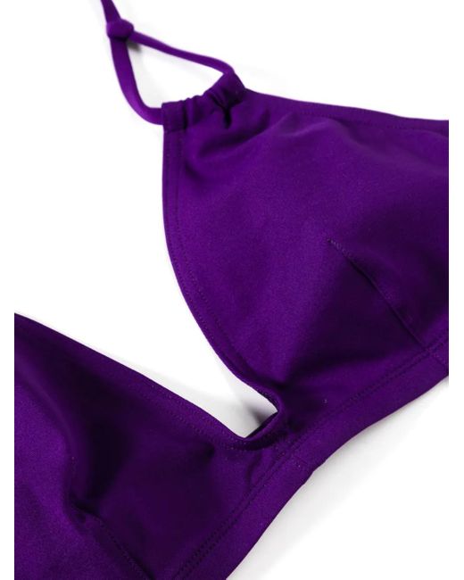 Eres Purple Remix Full-Cup Bikini Top