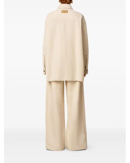 AMI Natural Hemdjacke Aus Cord