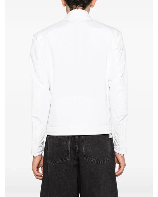 Blauer White Thayer Zip Jacket for men