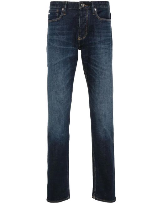 Emporio Armani Jeans Met Logoplakkaat in het Blue voor heren