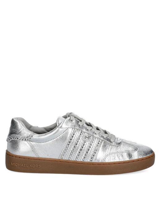 MICHAEL Michael Kors White Sneakers Mit Verzierung
